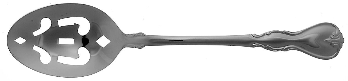 Jessica (Stainless) Pierced Tablespoon (Serving Spoon) by Cambridge Silver-1