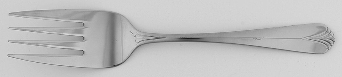 Krysten (Stainless) Medium Solid Cold Meat Serving Fork by Cambridge Silver-1