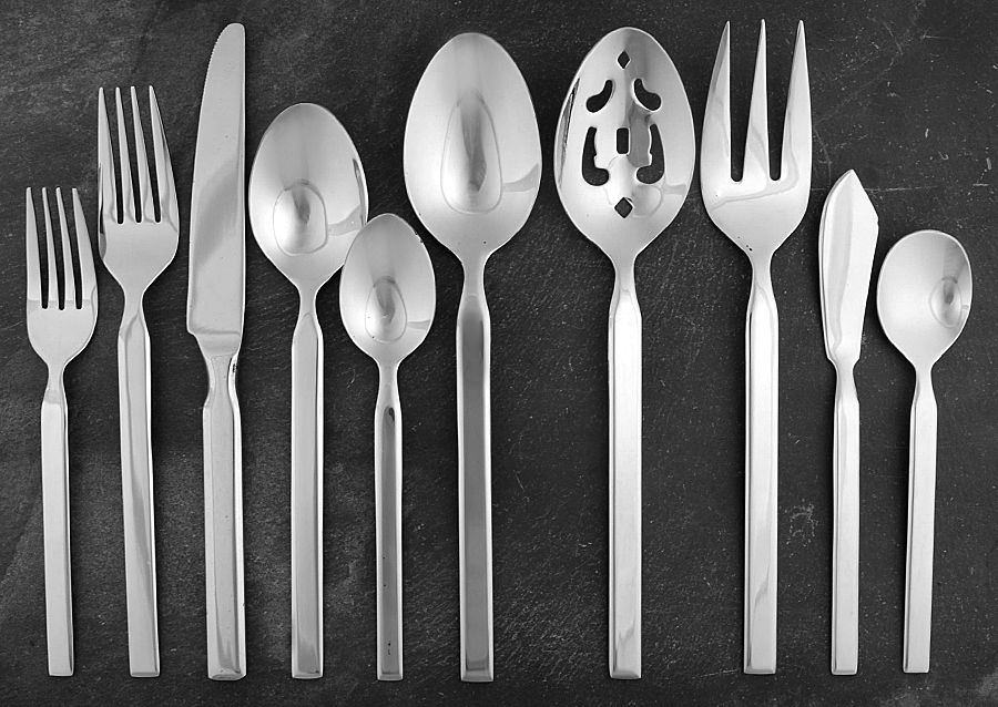 Suttan (Stainless, Glossy) 45 Piece Starter Set by Cambridge Silver-1