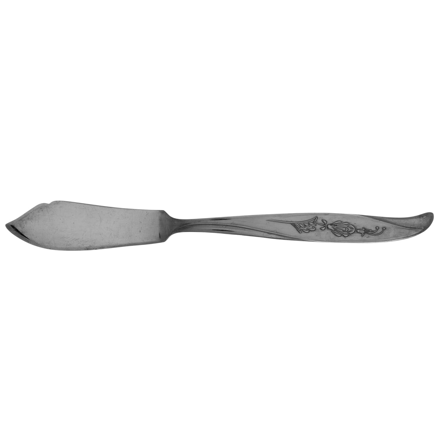 Roseglow (Stainless) Flat Handle Master Butter Knife by Castle Court-1