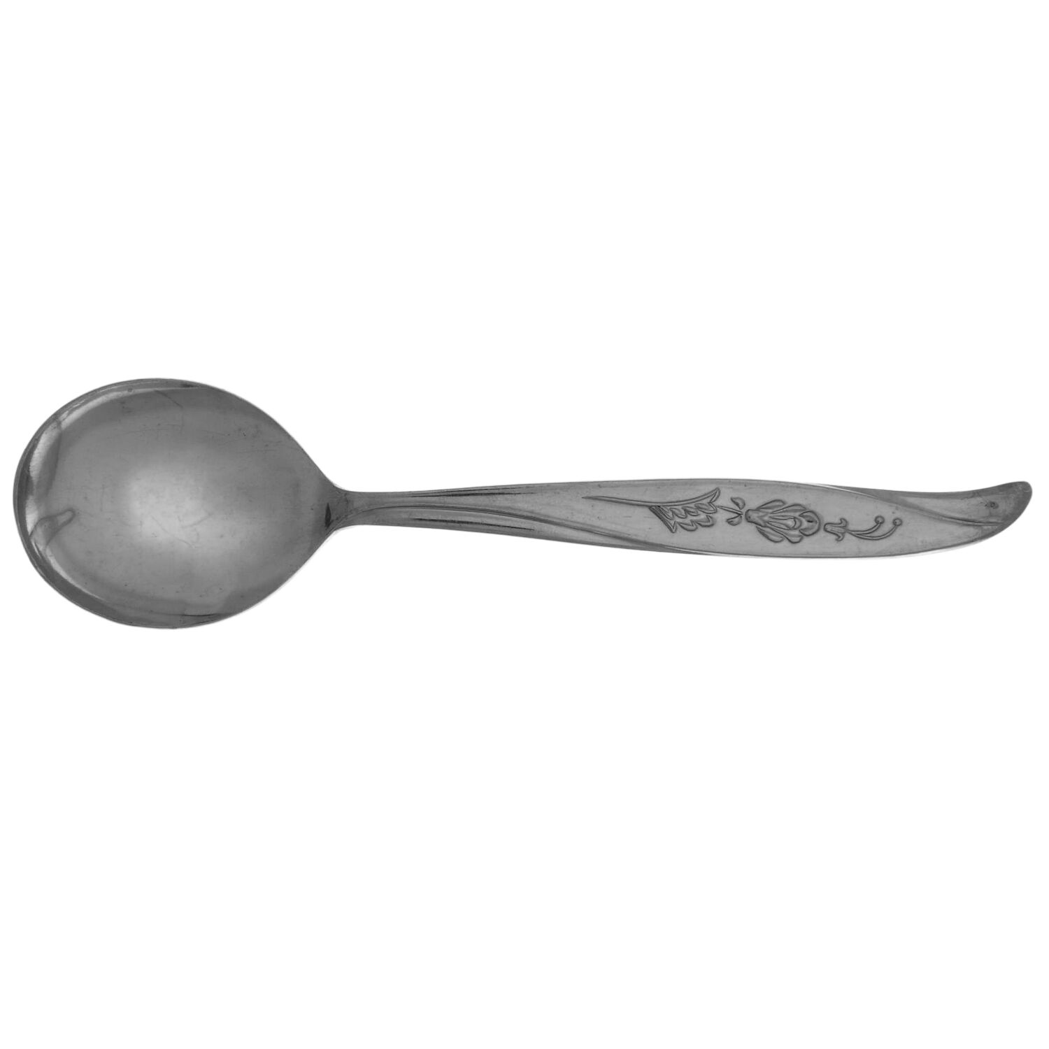 Roseglow (Stainless) Sugar Shell Spoon by Castle Court-1