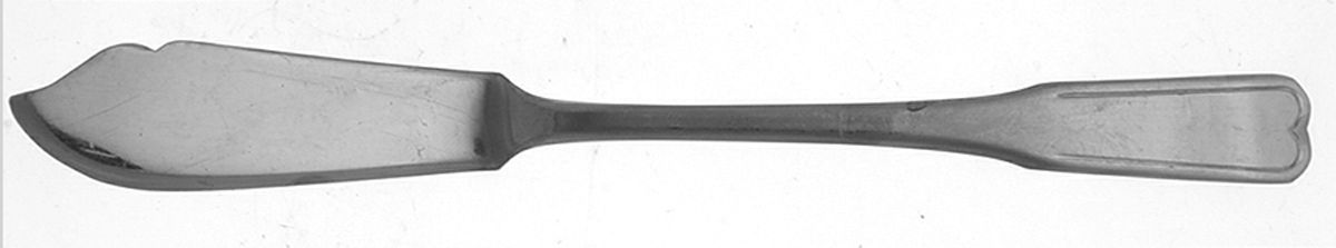CCS6 (STAINLESS) Flat Handle Master Butter Knife by Castle Court-1