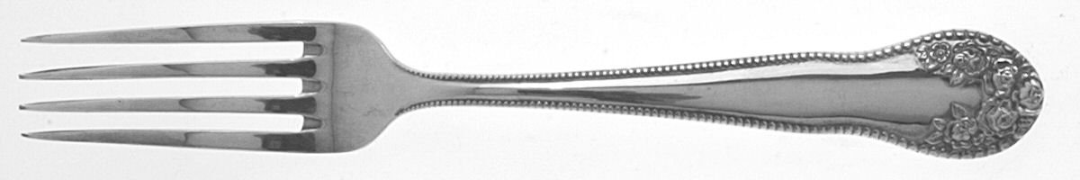 Dior Rose (Silverplate) Fork by Christian Dior-1