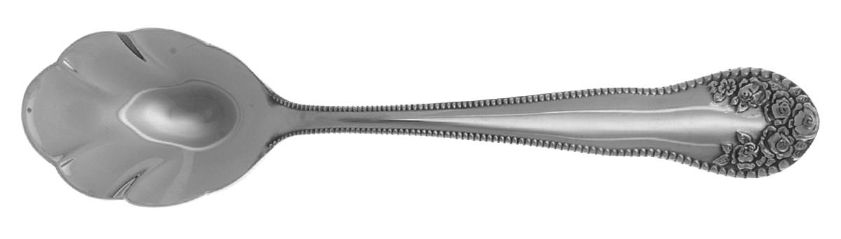 Dior Rose (Stainless) Sugar Shell Spoon by Christian Dior-1