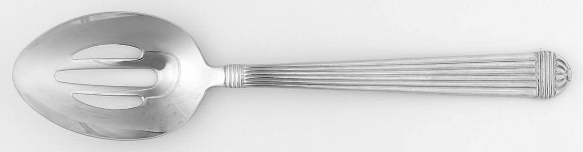 Gaudron (Stainless) Pierced Tablespoon (Serving Spoon) by Christian Dior-1