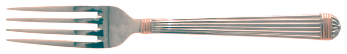Gaudron (Stainless, Gold Accent) Fork by Christian Dior-1