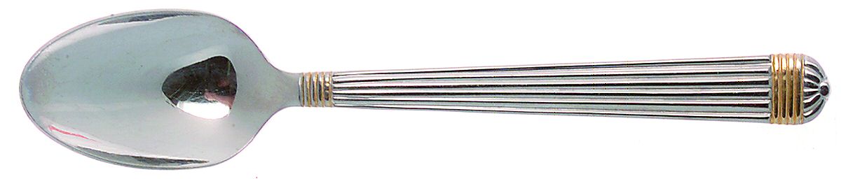 Gaudron (Stainless, Gold Accent) Teaspoon by Christian Dior-1