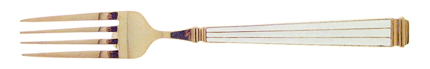 Regence-White (Gold Electroplate) Fork by Christian Dior-1