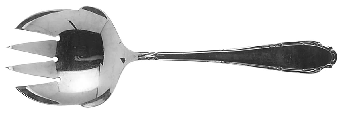 Princess Beatrix (Stainless) Solid Salad Serving Fork by Coreling-1