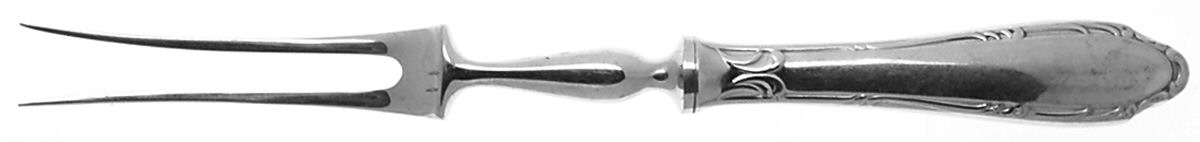Princess Beatrix (Stainless) Large Stainless-Prong Roast Carving Fork by Coreling-1