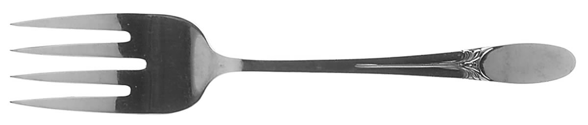 Enchanted Mirror Medium Solid Cold Meat Serving Fork by Coreling-1