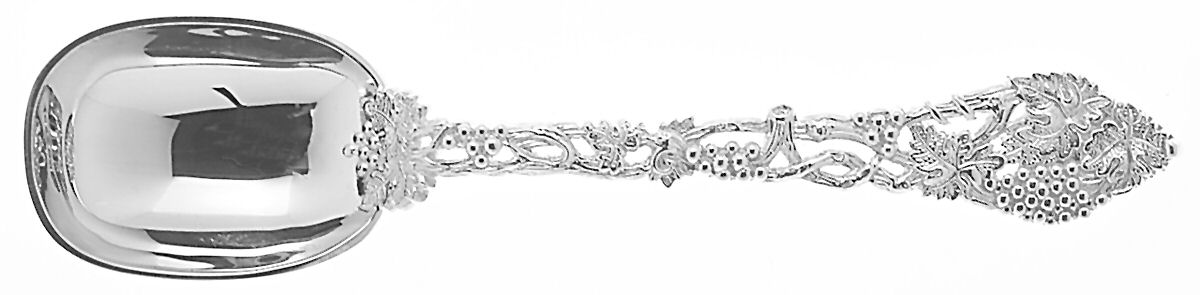 Chased & Pierced Vine (Sterling) Sugar Spoon by CJ Vander-1