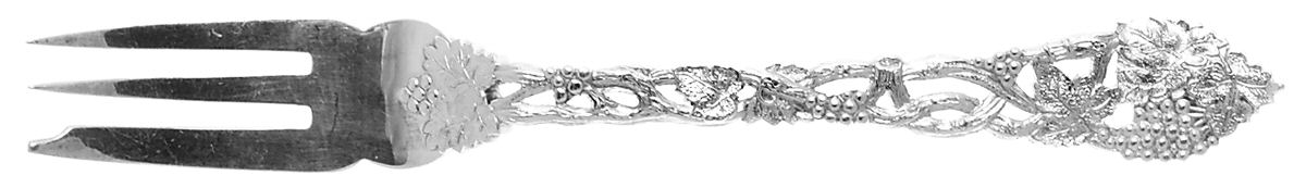 Chased & Pierced Vine (Sterling) Pastry Fork by CJ Vander-1