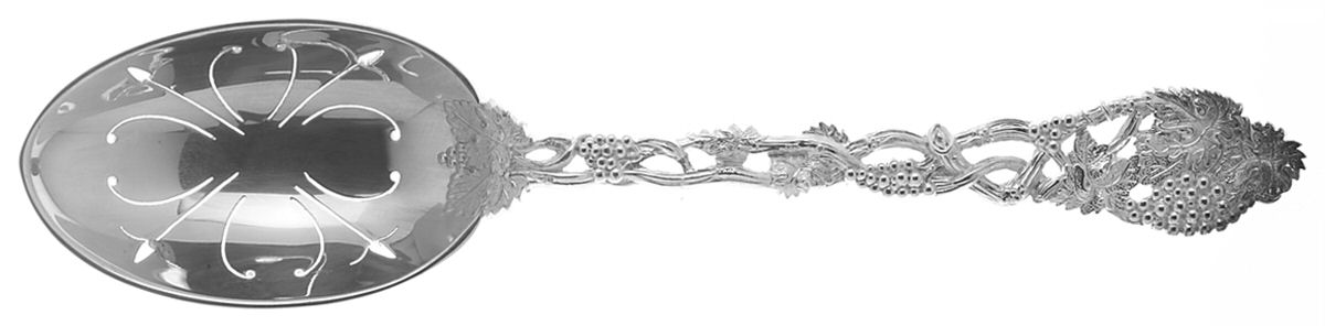 Chased & Pierced Vine (Sterling) Pierced Tablespoon (Serving Spoon) by CJ Vander-1