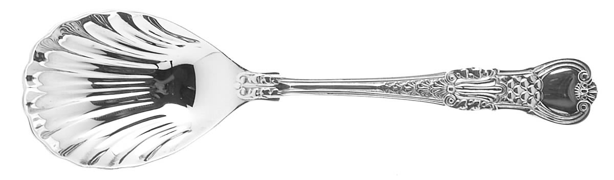 Coburg (Sterling) Sugar Shell Spoon by CJ Vander-1