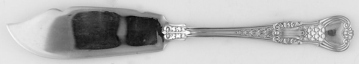 Coburg (Sterling) Flat Handle Master Butter Knife by CJ Vander-1