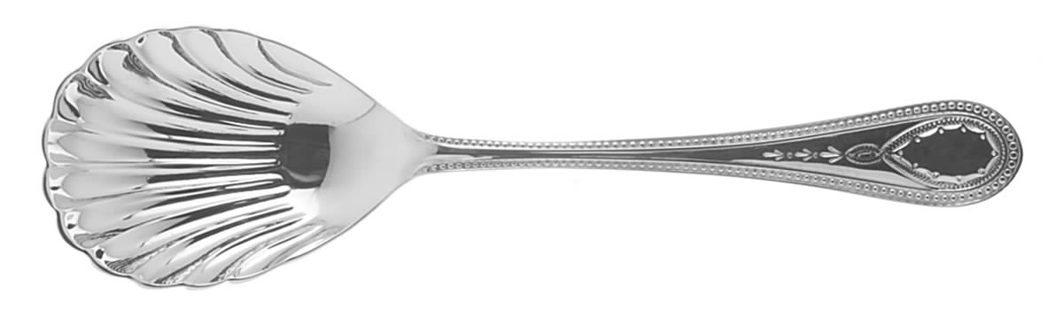 Hester Bateman (Sterling) Sugar Shell Spoon by CJ Vander-1