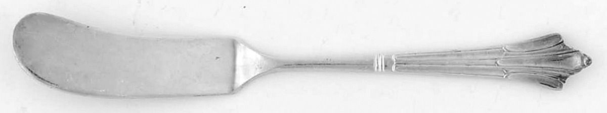 Albany (Silverplate) Flat Handle Master Butter Knife by Cooper Ludlam-1