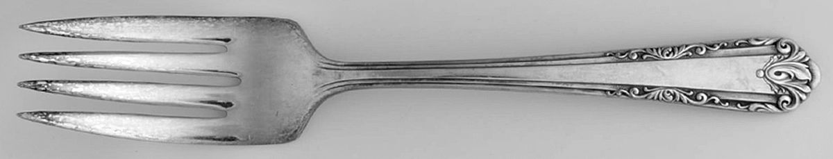 Revere (Silverplate, 1941) Individual Salad Fork by Columbine-1