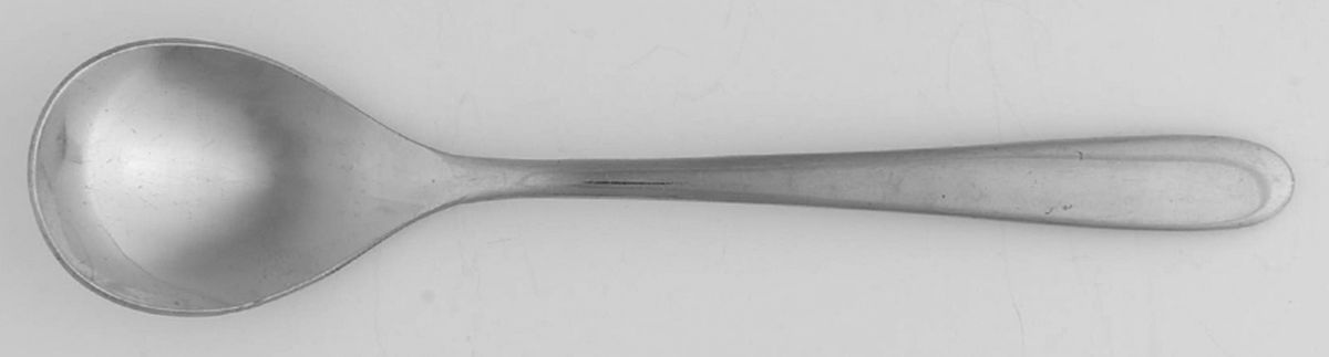 Aaragon (Stainless) Place/Oval Soup Spoon by The Cellar(Flatware)-1