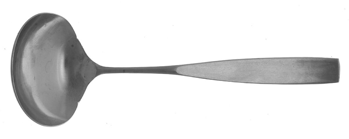 CLF19 (STAINLESS) Solid Gravy Ladle by The Cellar(Flatware)-1