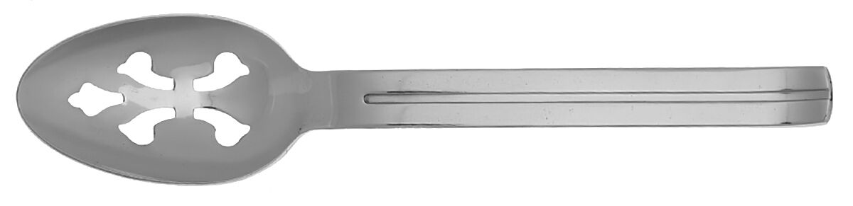 Winslow (Stainless) Pierced Tablespoon (Serving Spoon) by The Cellar(Flatware)-1