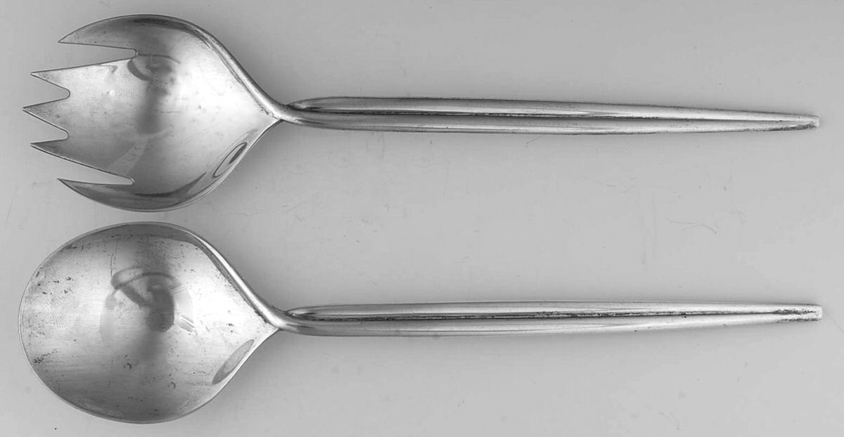 Trenza (Sterling) Solid Serving Set by Celsa-1