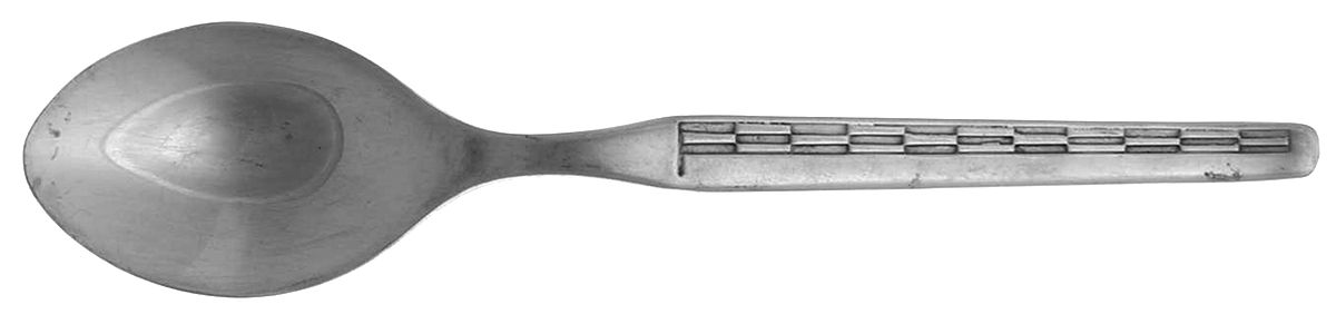 CMO6 (Stainless) Teaspoon by Chromolit-1