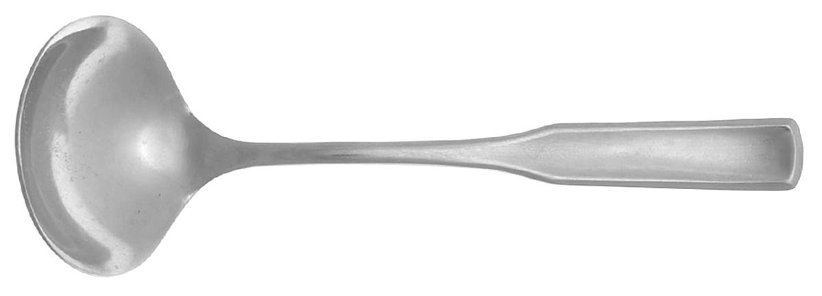 Williamsburg (Stainless) Solid Gravy Ladle by Carl Mertens-1