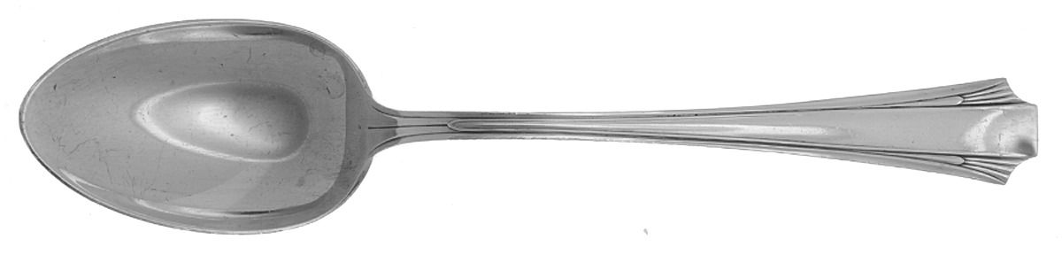 Queen Mary (Sterling, 1931, No Monograms) Dessert/Oval Soup Spoon by Concord-1