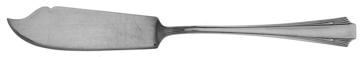 Queen Mary (Sterling, 1931, No Monograms) Flat Handle Master Butter Knife by Concord-1