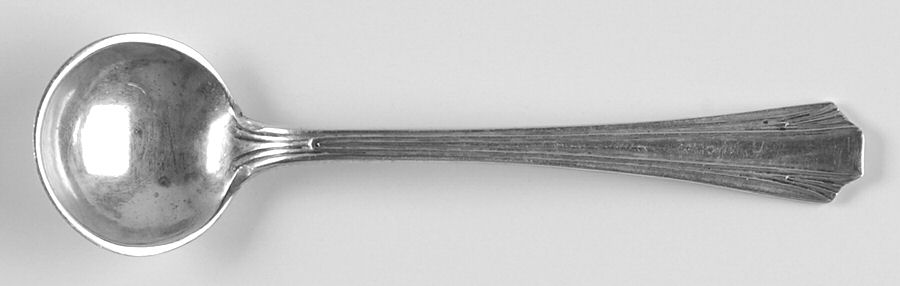 Queen Mary (Sterling, 1931, No Monograms) Individual Salt Spoon by Concord-1