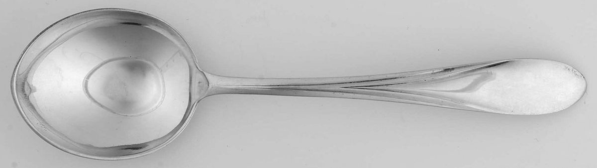 Concord-Yankee Clipper (Sterling, 1930) Round Bowl Soup Spoon (Cream Soup) by Concord-1