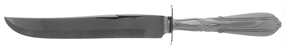 Crusader (Sterling, 1937-1938, No Monograms) Small Steak Carving Knife with Stainless Blade by Concord-1