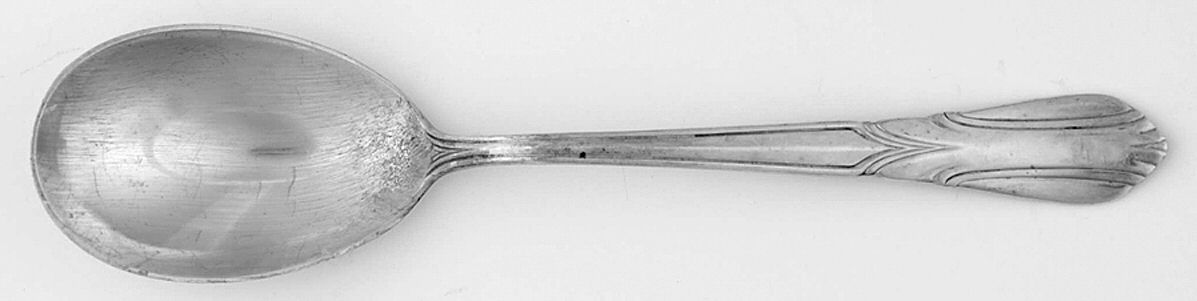 Crusader (Sterling, 1937-1938, No Monograms) Sugar Spoon by Concord-1