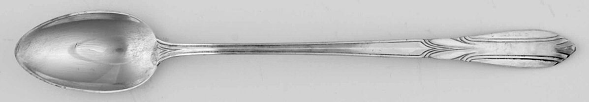 Crusader (Sterling, 1937-1938, No Monograms) Iced Tea Spoon by Concord-1