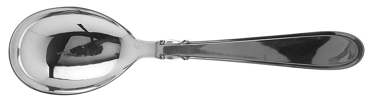 Thread (Sterling) Solid Serving Spoon by Cohr-1