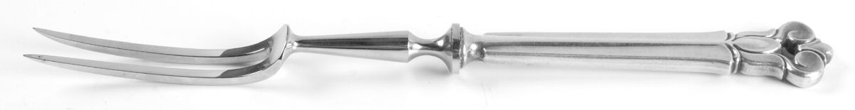 Monica (Sterling) Large Stainless-Prong Roast Carving Fork by Cohr-1