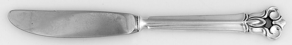Monica (Sterling) Modern Hollow Butter Spreader (Stainless) by Cohr-1