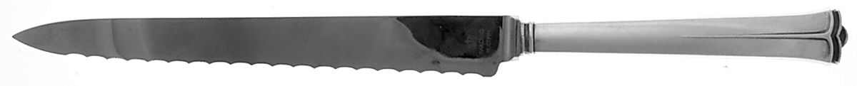 Sparta (Sterling) Bread Knife with Stainless Blade by Cohr-1