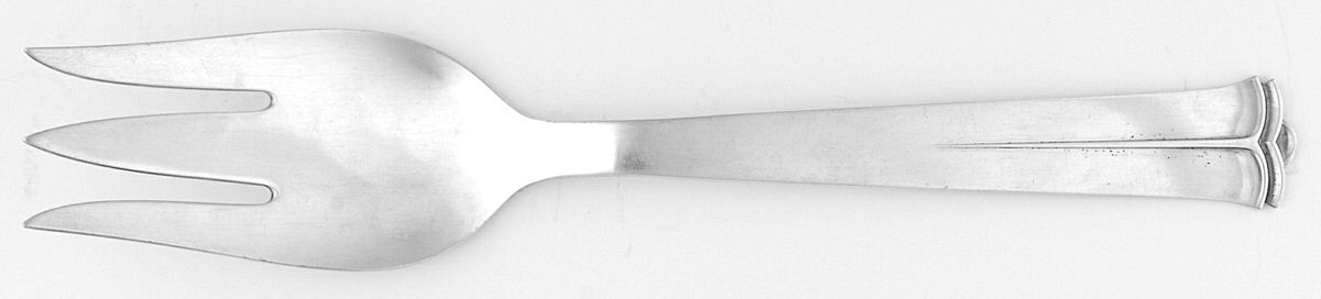 Sparta (Sterling) Solid Serving Fork by Cohr-1