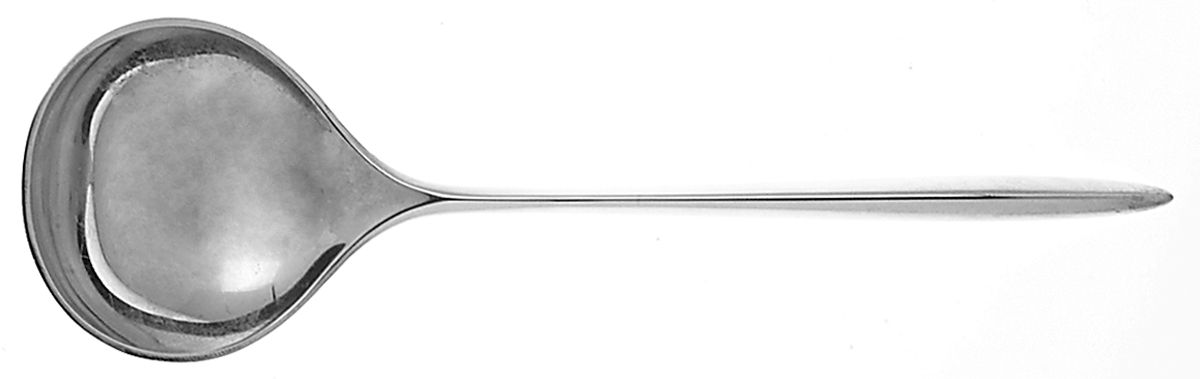 Trinita (Sterling) Solid Serving Spoon by Cohr-1