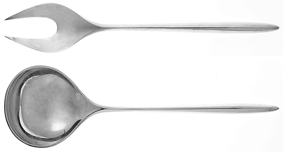 Trinita (Sterling) Solid Serving Set by Cohr-1
