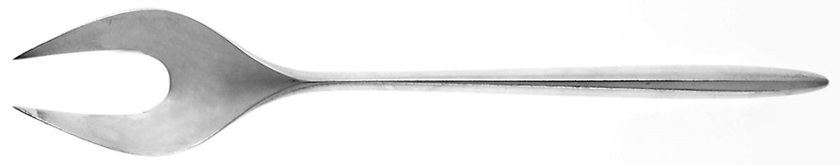 Trinita (Sterling) Solid Serving Fork by Cohr-1