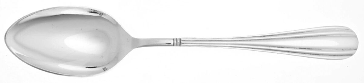 Alliance (Silverplate) Solid Serving Spoon by Jean Couzon-1