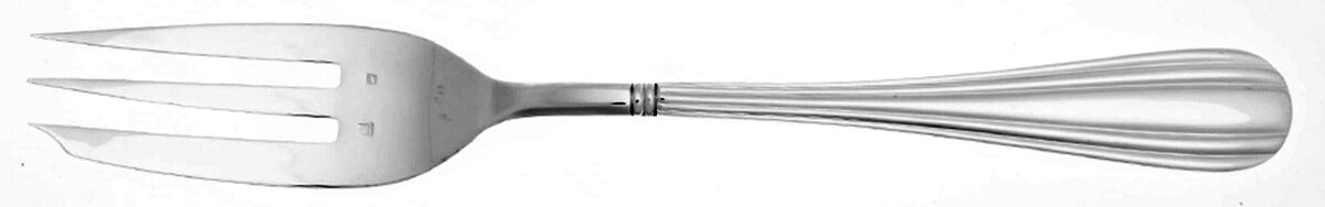 Alliance (Silverplate) Solid Serving Fork by Jean Couzon-1