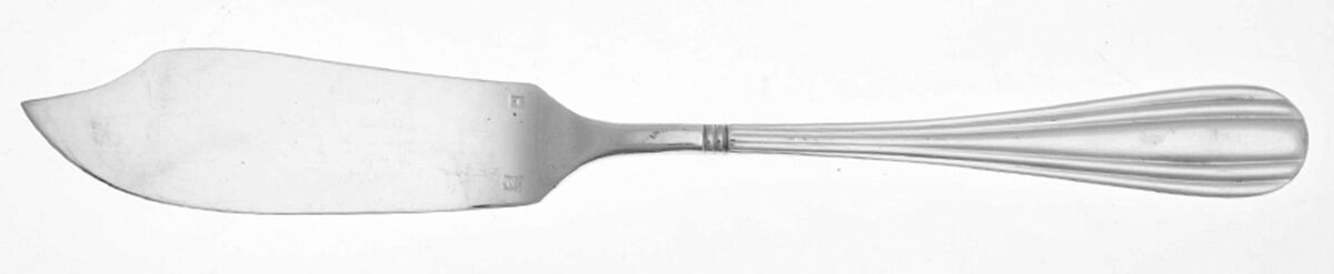 Alliance (Silverplate) Individual Solid Fish Knife by Jean Couzon-1