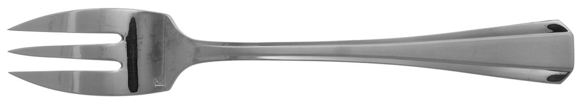 Arcadia Contrast (Stainless, Frosted Accents) Individual Solid Fish Fork by Jean Couzon-1