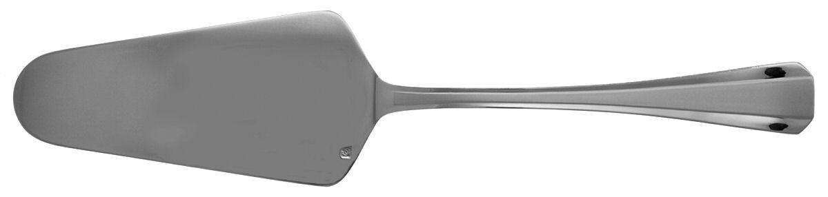 Arcadia Contrast (Stainless, Frosted Accents) All Stainless Pie Server by Jean Couzon-1