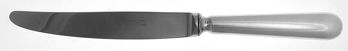 Baguette (Silverplate) Modern Hollow Knife by Jean Couzon-1